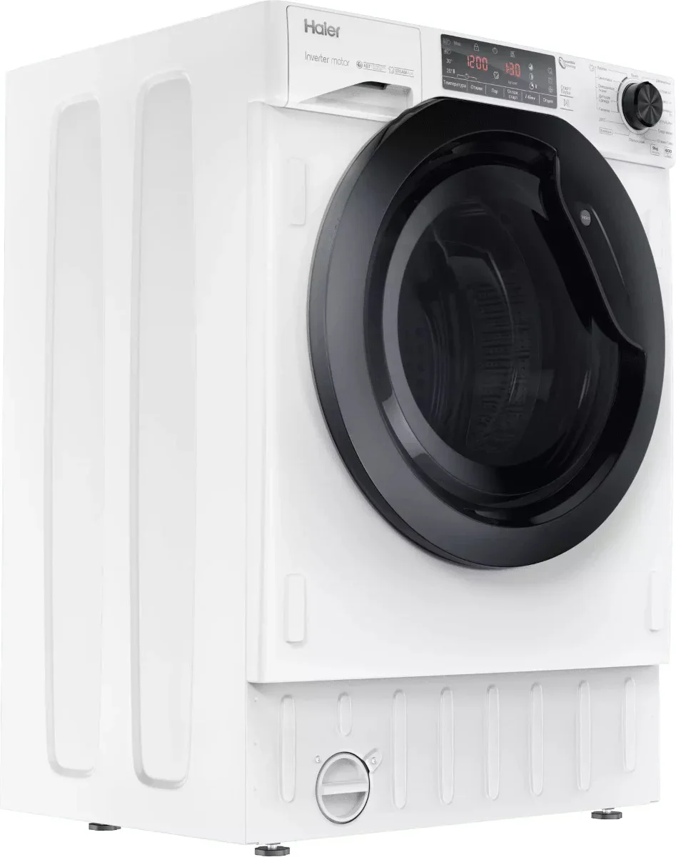 Встраиваемая стиральная машина Haier HWQ90B416FWB-RU