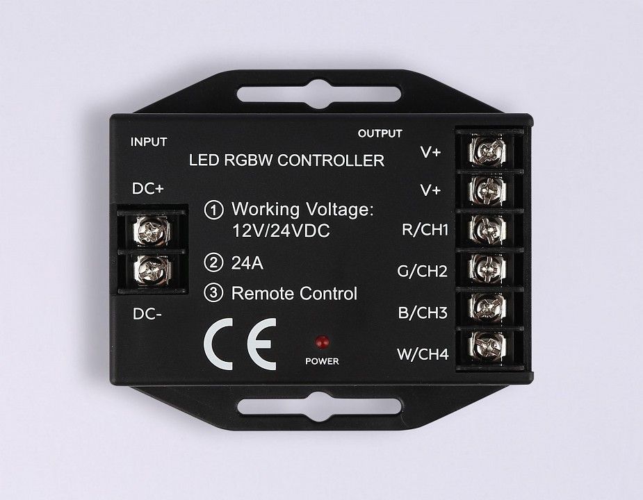 Контроллер-регулятор цвета RGBW с пультом ДУ Ambrella Light ILLUMINATION GS11461