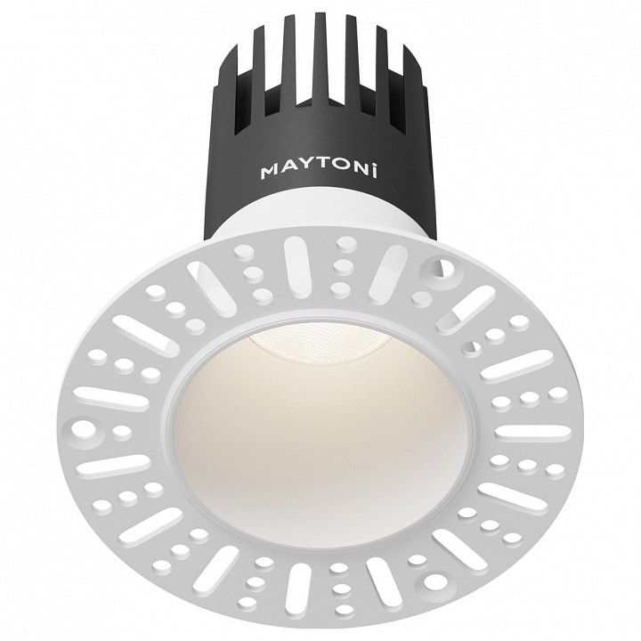 Встраиваемый светильник Maytoni Technical Омут DL120-10W-4K-TRS-W