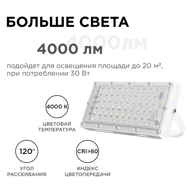 Настенно-потолочный прожектор Apeyron Electrics  05-41