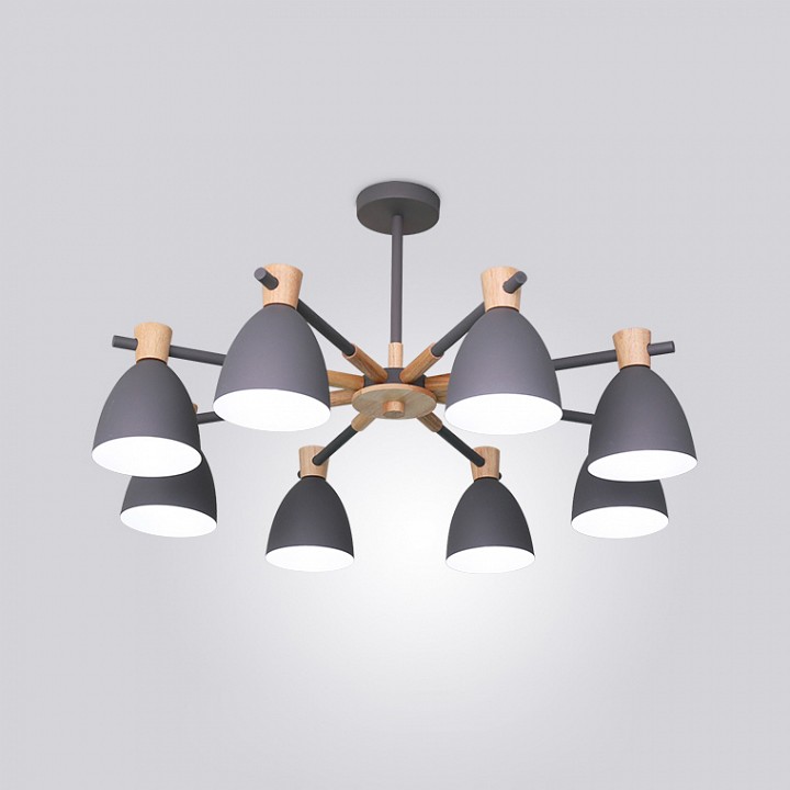 Люстра на штанге Imperiumloft Folke Gray FOLKE01