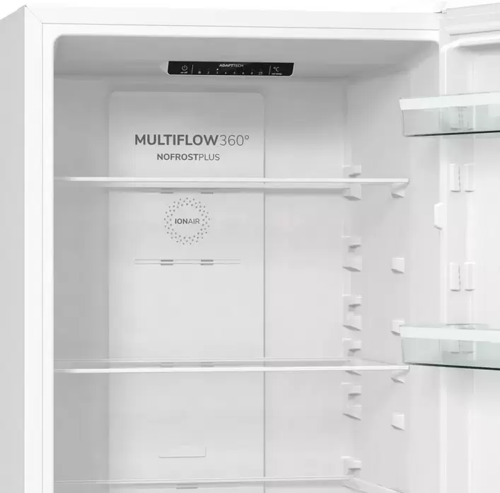 Отдельностоящий двухкамерный холодильник Gorenje NRK6191EW4