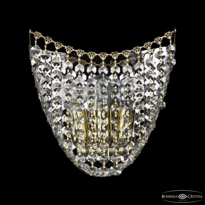 Бра Bohemia Ivele Crystal 7708 77081B/22 G