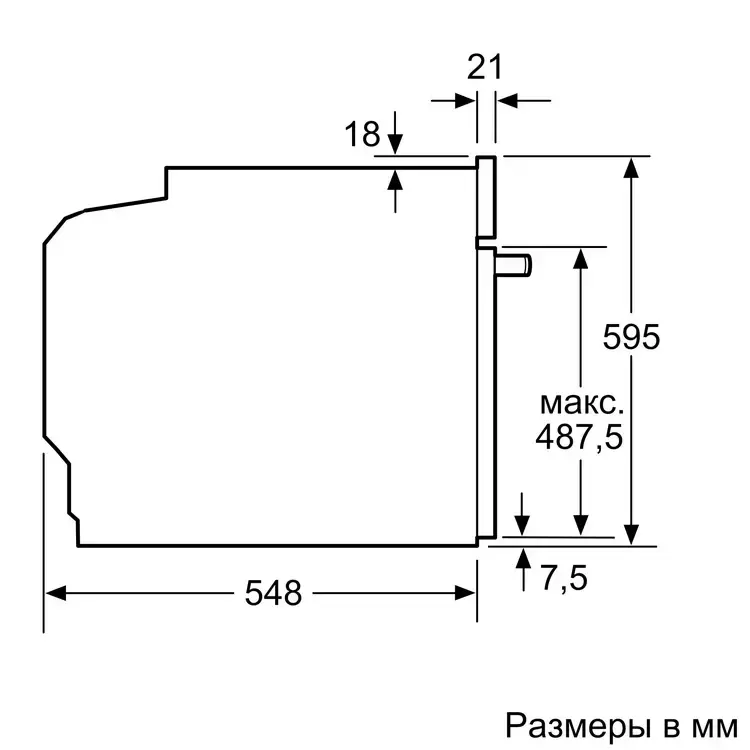 Встраиваемый духовой шкаф Neff B55CR22N0