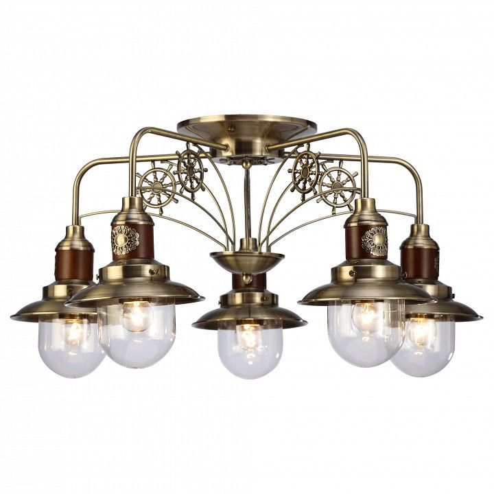 Потолочная люстра Arte Lamp Sailor A4524PL-5AB