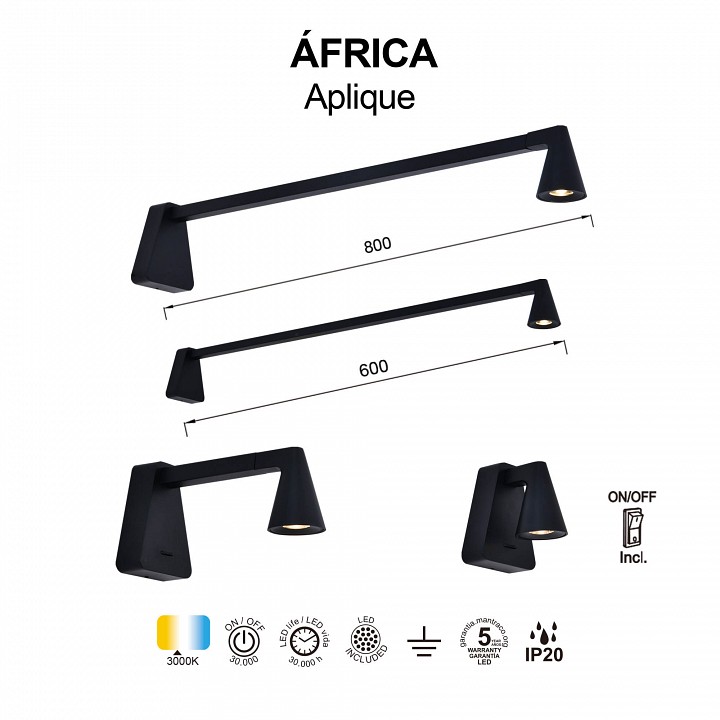 Бра Mantra Africa 9411