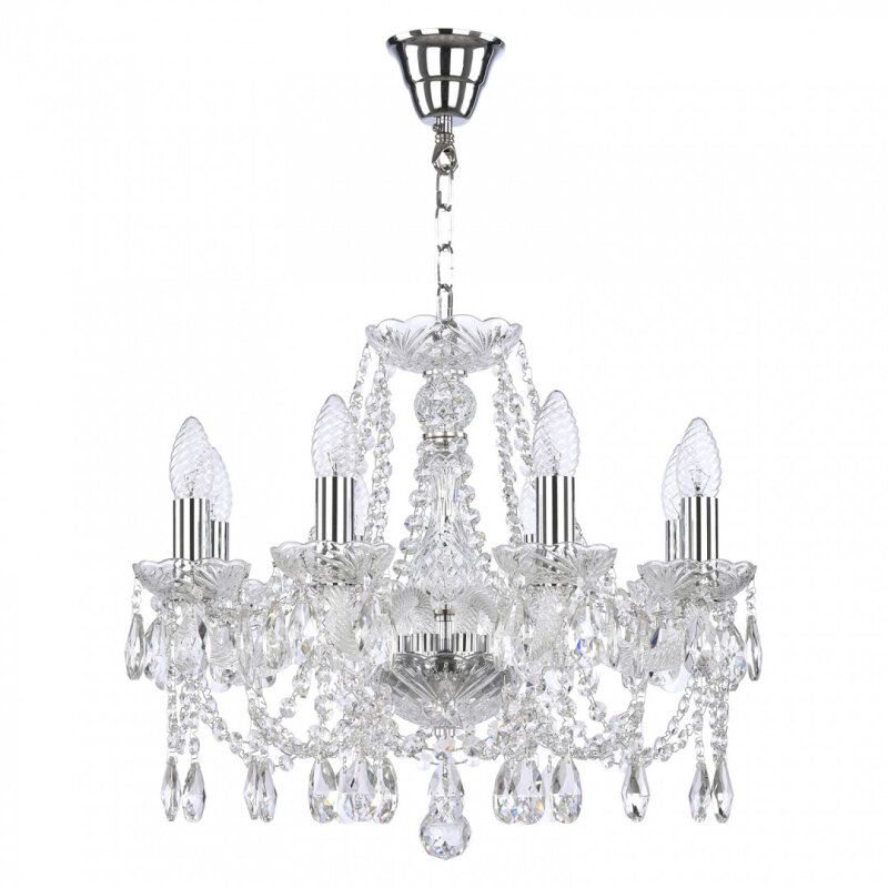 Подвесная люстра Bohemia Ivele Crystal 107 107/8/165 Ni