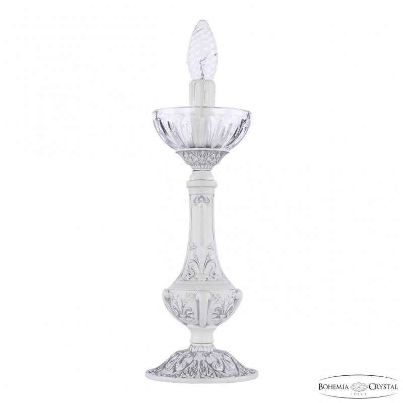 Настольная лампа декоративная Bohemia Ivele Crystal AL7801 AL78100L/12 WMN P Clear/M-1H