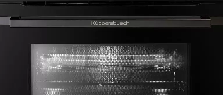 Компактный духовой шкаф с микроволнами  Kuppersbusch CBM 6550.0 S2 Black Chrome