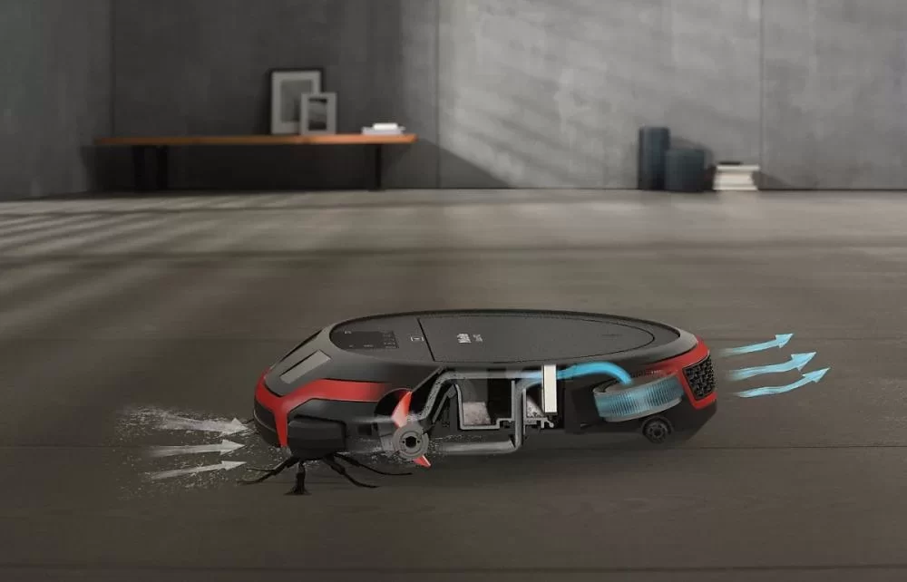 Робот-пылесос Miele SLQL0 Scout RX2 манговый красный