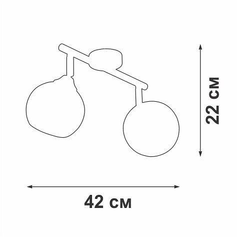 Спот Vitaluce V4313 V4313-0/2PL