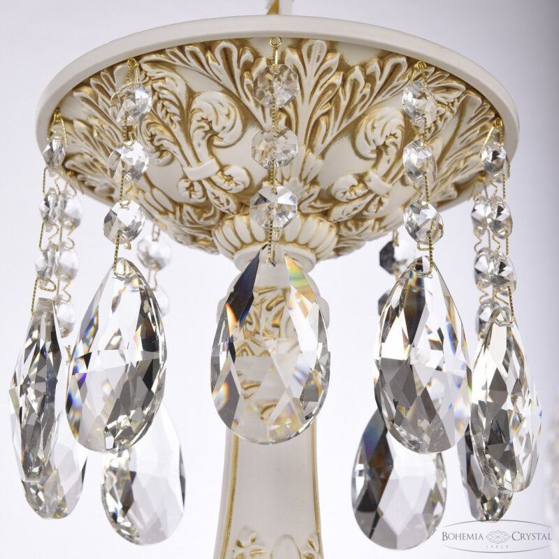 Подвесная люстра Bohemia Ivele Crystal AL7901 AL79101/10+5/250/2D A WMG P Shampan/M-1G