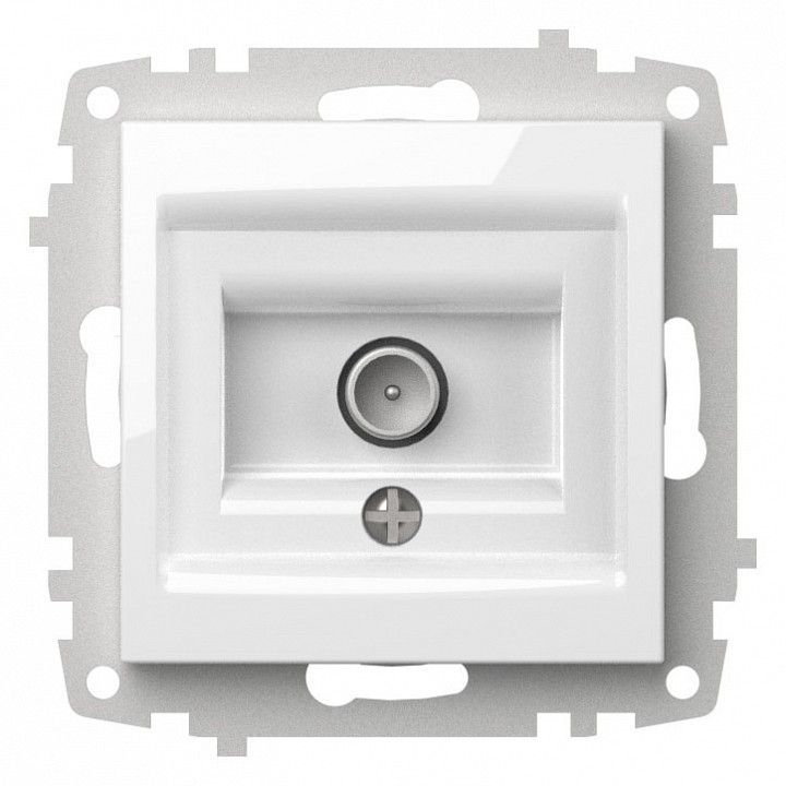 ТВ-розетка проходная без рамки Elbi Eleсtriс Zena Vega 609-015600-272
