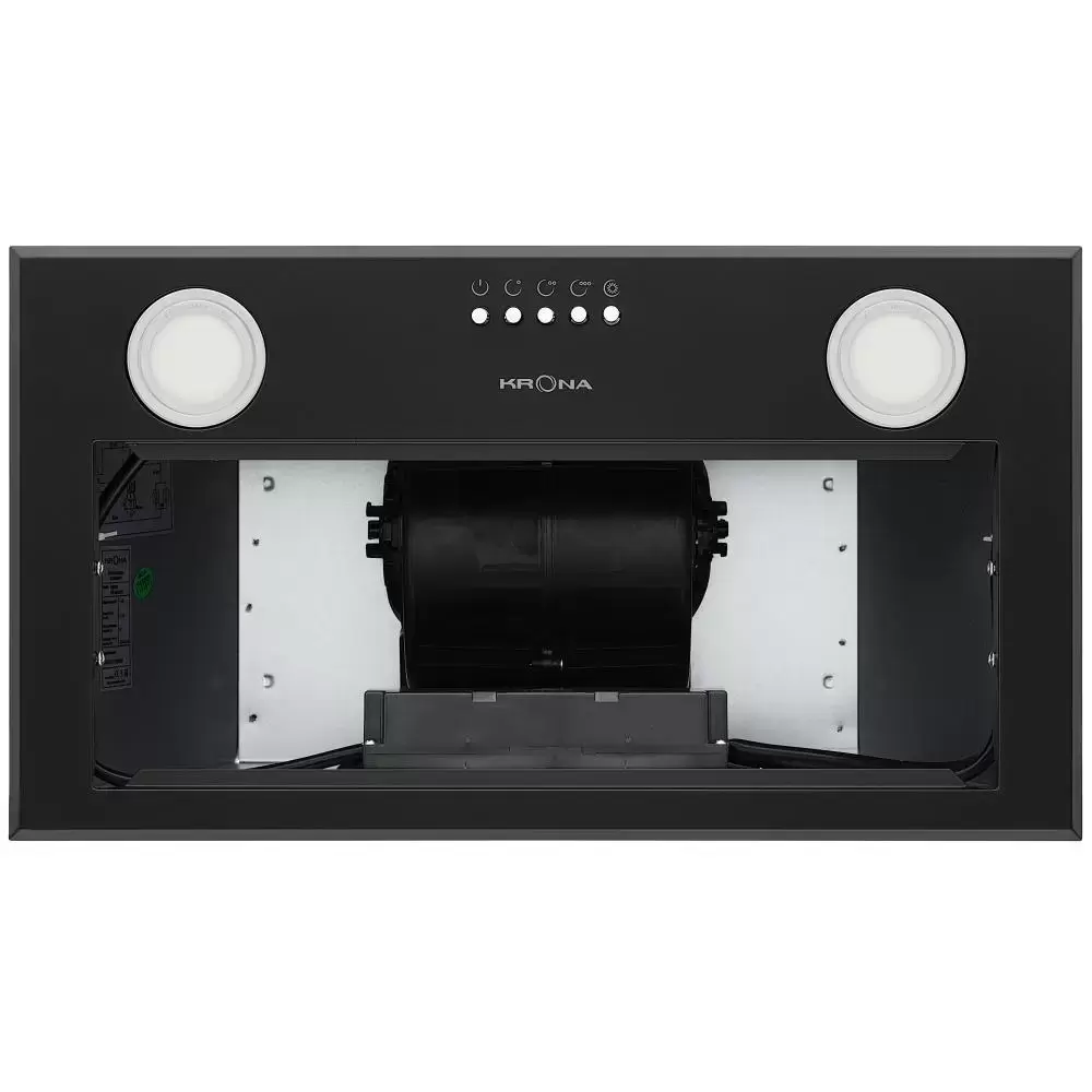 Встраиваемая вытяжка Krona ADEL 600 BLACK PB