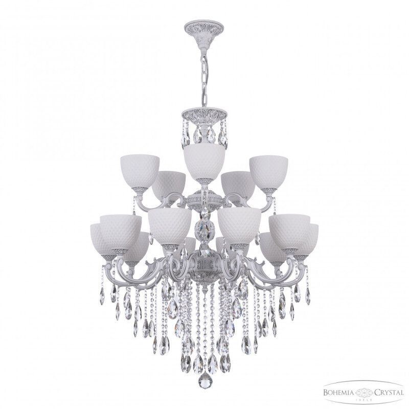 Подвесная люстра Bohemia Ivele Crystal AL7801 AL78101/10+5/250/2D B WMN P1 U Wave