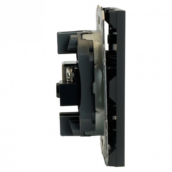 ТВ-розетка и розетка Ethernet RJ-45 без рамки Stekker Эмили 49846