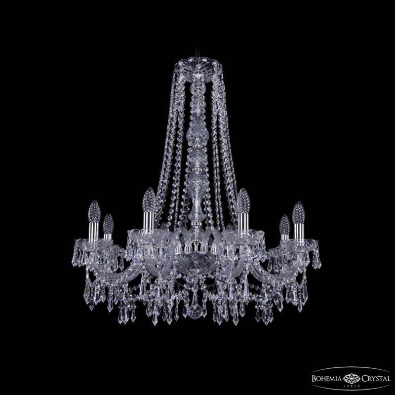 Подвесная люстра Bohemia Ivele Crystal 1403 1403/8/240/h-76 Ni