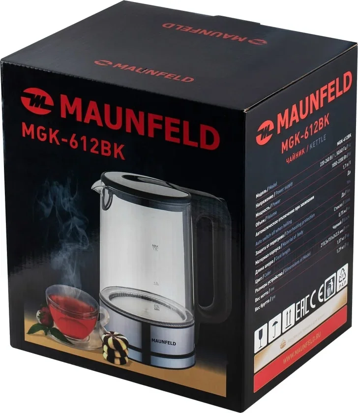 Чайник Maunfeld MGK-612BK