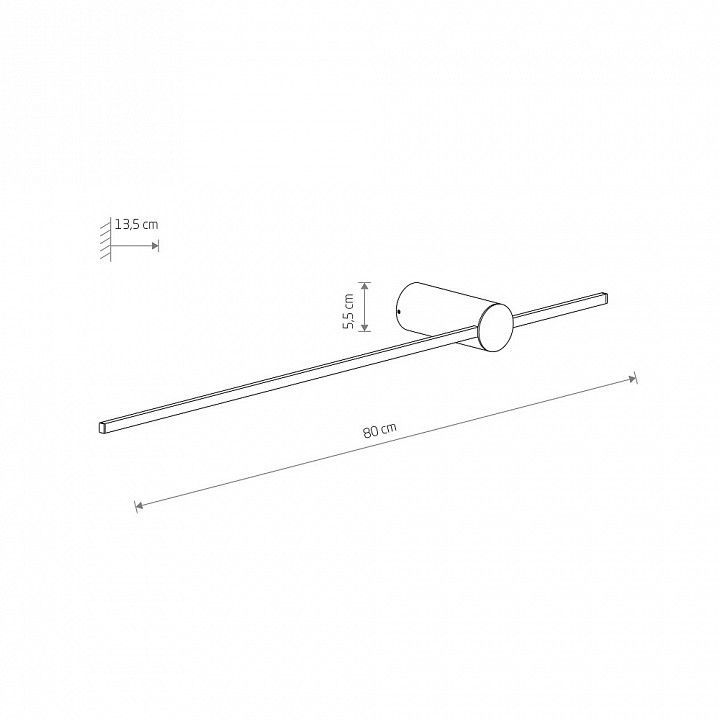 Бра Nowodvorski Saber Led M 10312