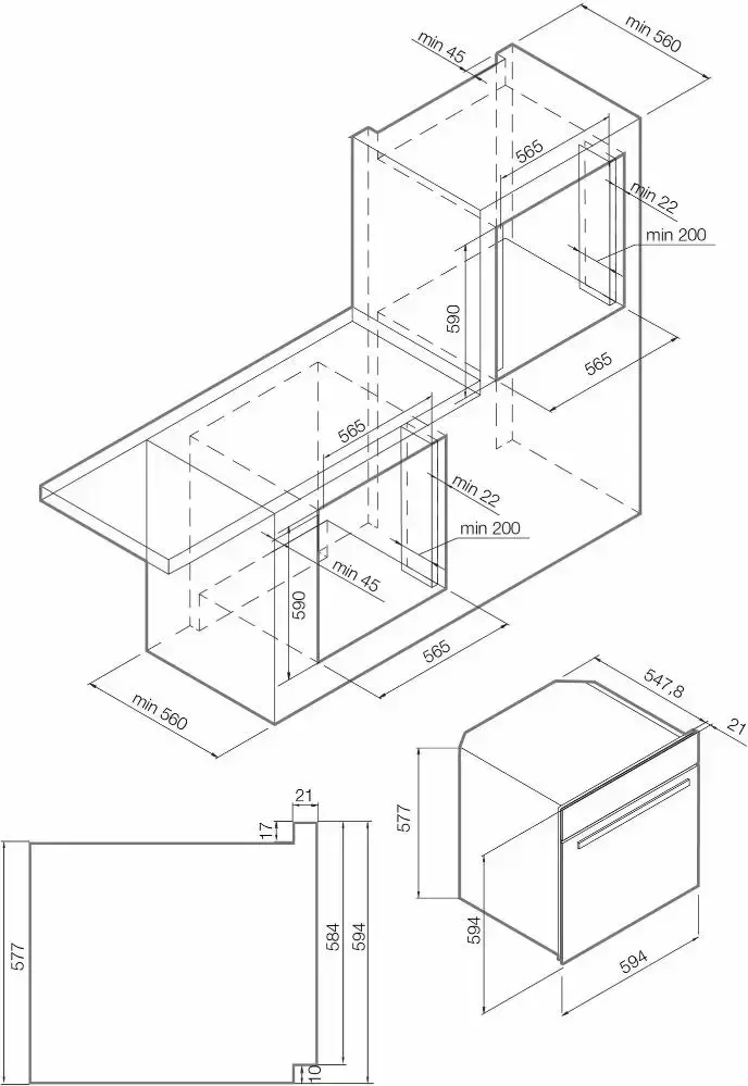 Духовой шкаф Graude BM 60.3 E