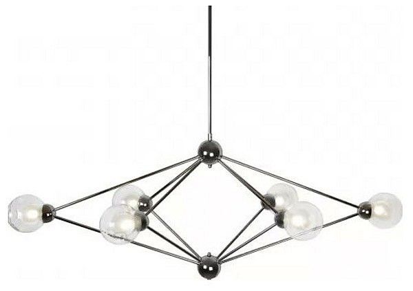 Подвесная люстра iLedex Modo C4458-6B CR