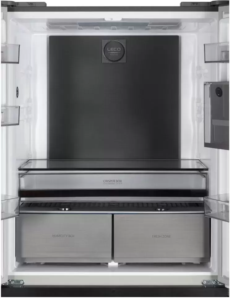 Четырехдверный холодильник Korting KNFF 82535 XN