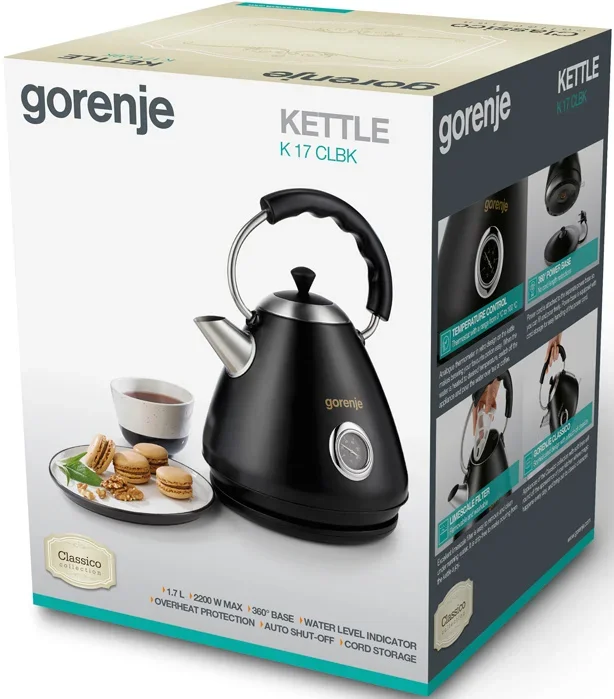 Чайник Gorenje K17CLBK