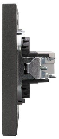 Розетка Ethernet RJ-45 и со шторками, без рамки Kranz STRONG KR-78-0724-6