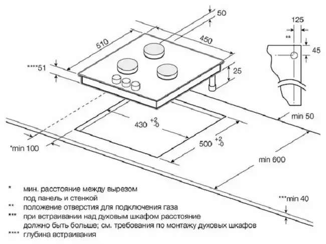 Варочная панель Graude GS 45.1 W