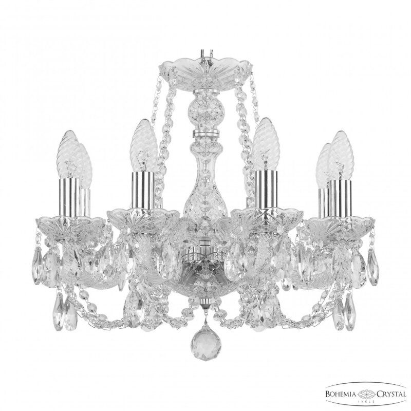 Подвесная люстра Bohemia Ivele Crystal 101 101/8/141 Ni