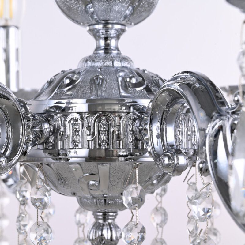 Подвесная люстра Bohemia Ivele Crystal AL77 AL77201/6/175 A Ni
