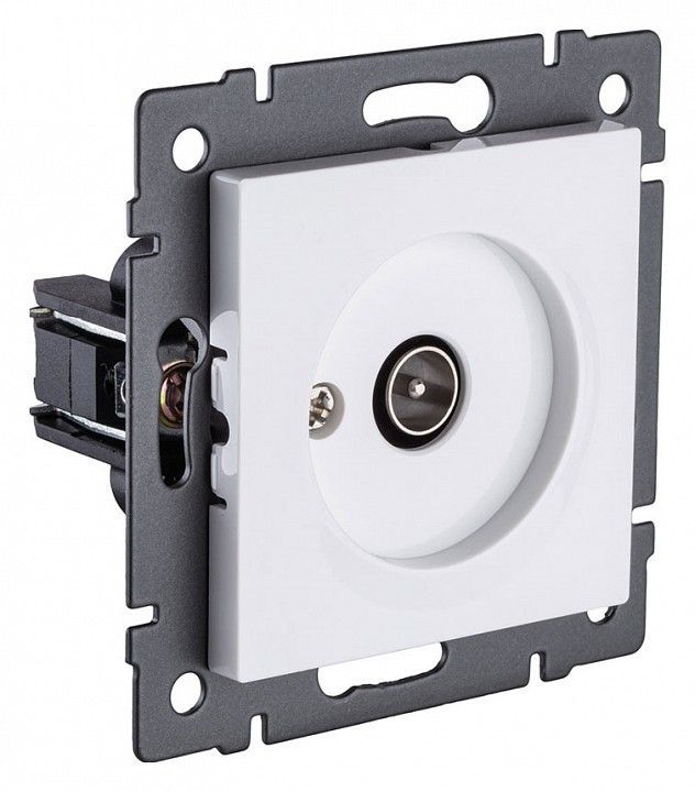 ТВ-розетка без рамки Kollinger  REA-007WH