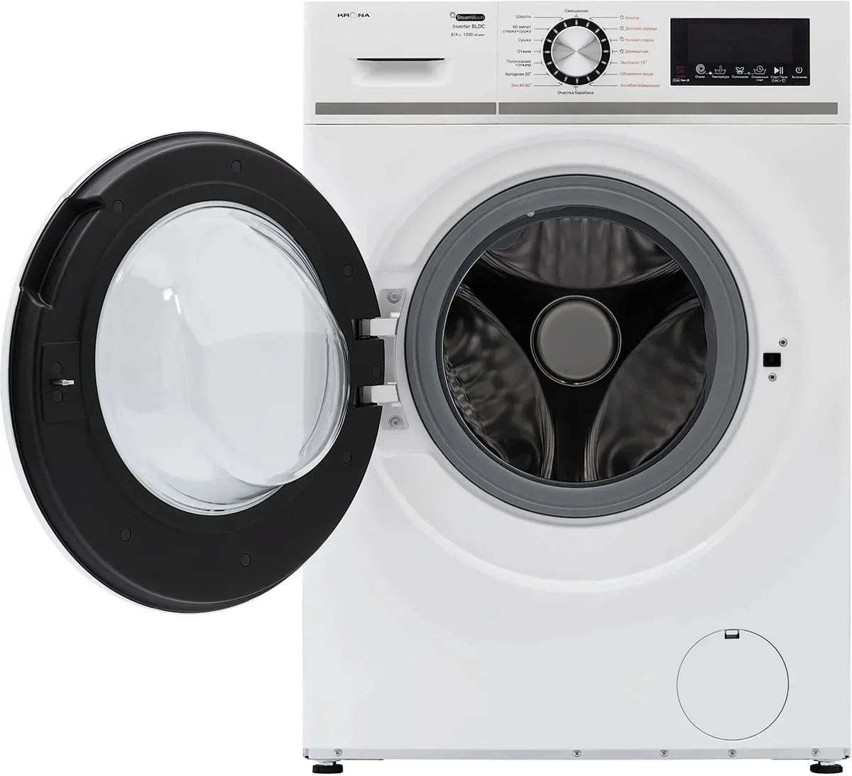 Стиральная машина KRONA ITTER OPTI WHITE 1200 8/4K WDM