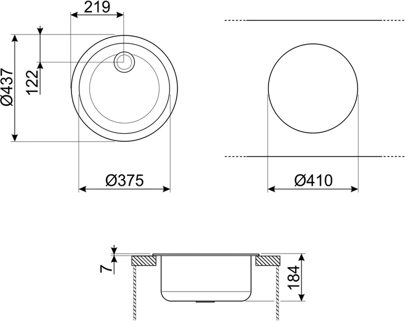 Мойка Smeg VFU43SFR