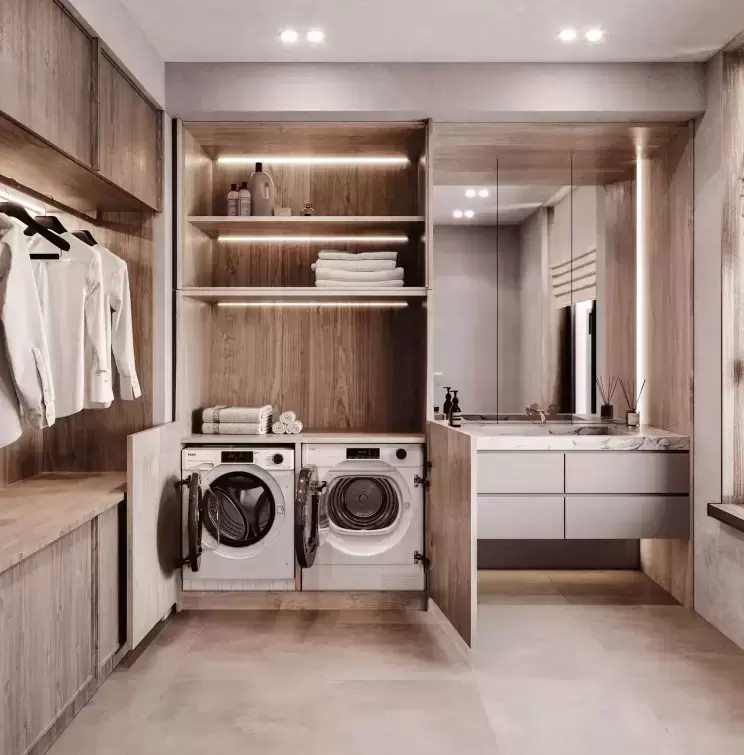 Встраиваемая сушильная машина Haier HDB4H7A2TBEX-RU