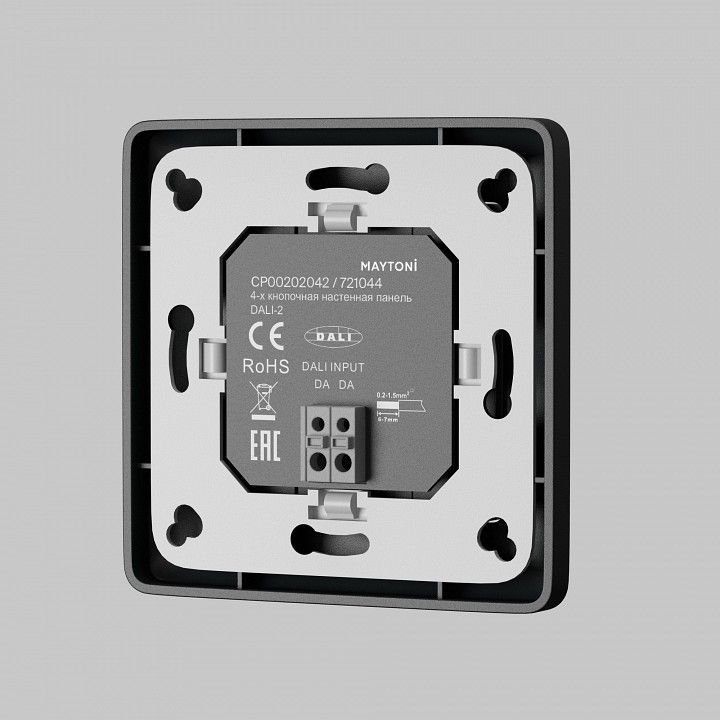 Панель универсальная сенсорная накладная Maytoni Lighting control Панели управления 721044