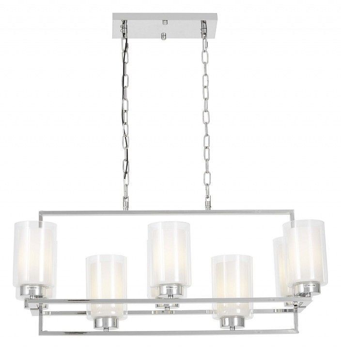 Подвесная люстра LUMINA DECO Lino LDP 1239-8 CHR