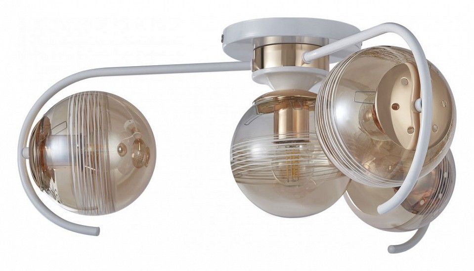 Потолочная люстра Arte Milano AMALFI-326208 326208/3+1 WH+FG