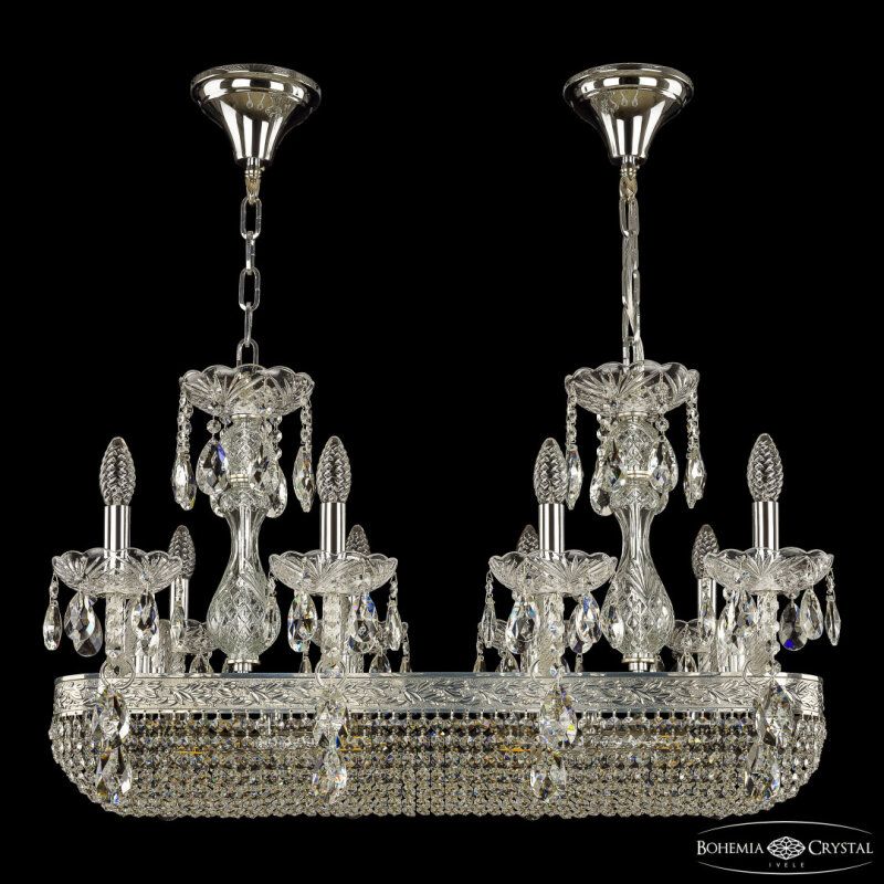 Подвесная люстра Bohemia Ivele Crystal 1452 1452/8/195/800 Ni