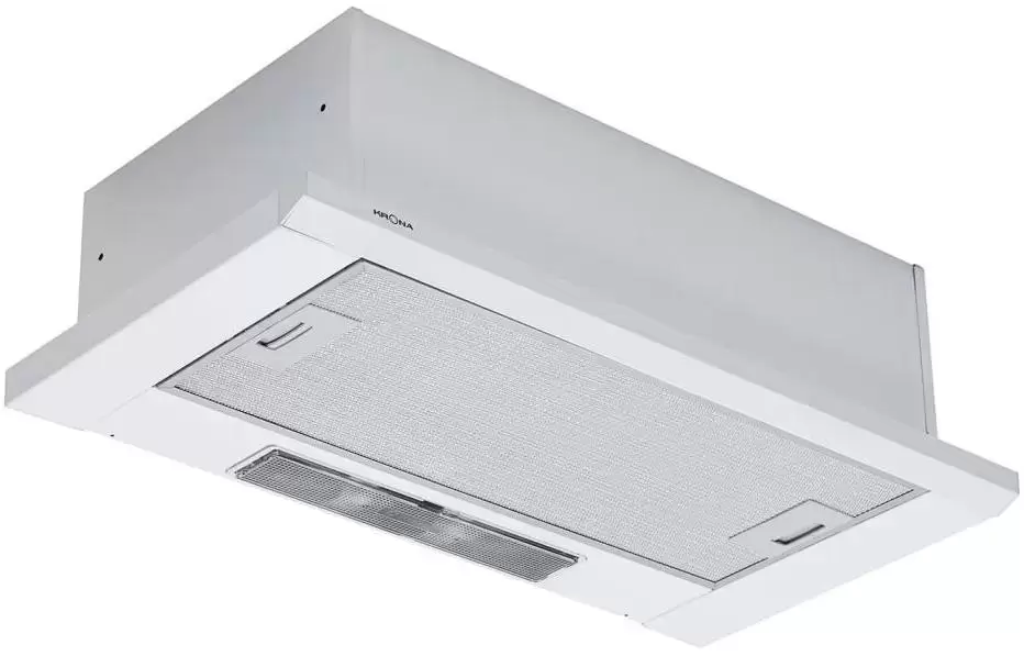 Вытяжка Krona Kamilla slim 600 white (2 мотора)