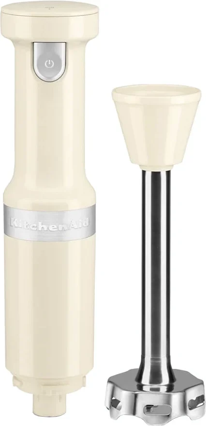 Погружной блендер беспроводной KitchenAid 5KHBBV53EAC кремовый