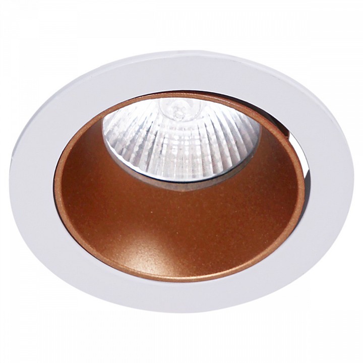 Встраиваемый светильник Reluce 16085 16085-9.0-001PT MR16 WT+ROSE GD