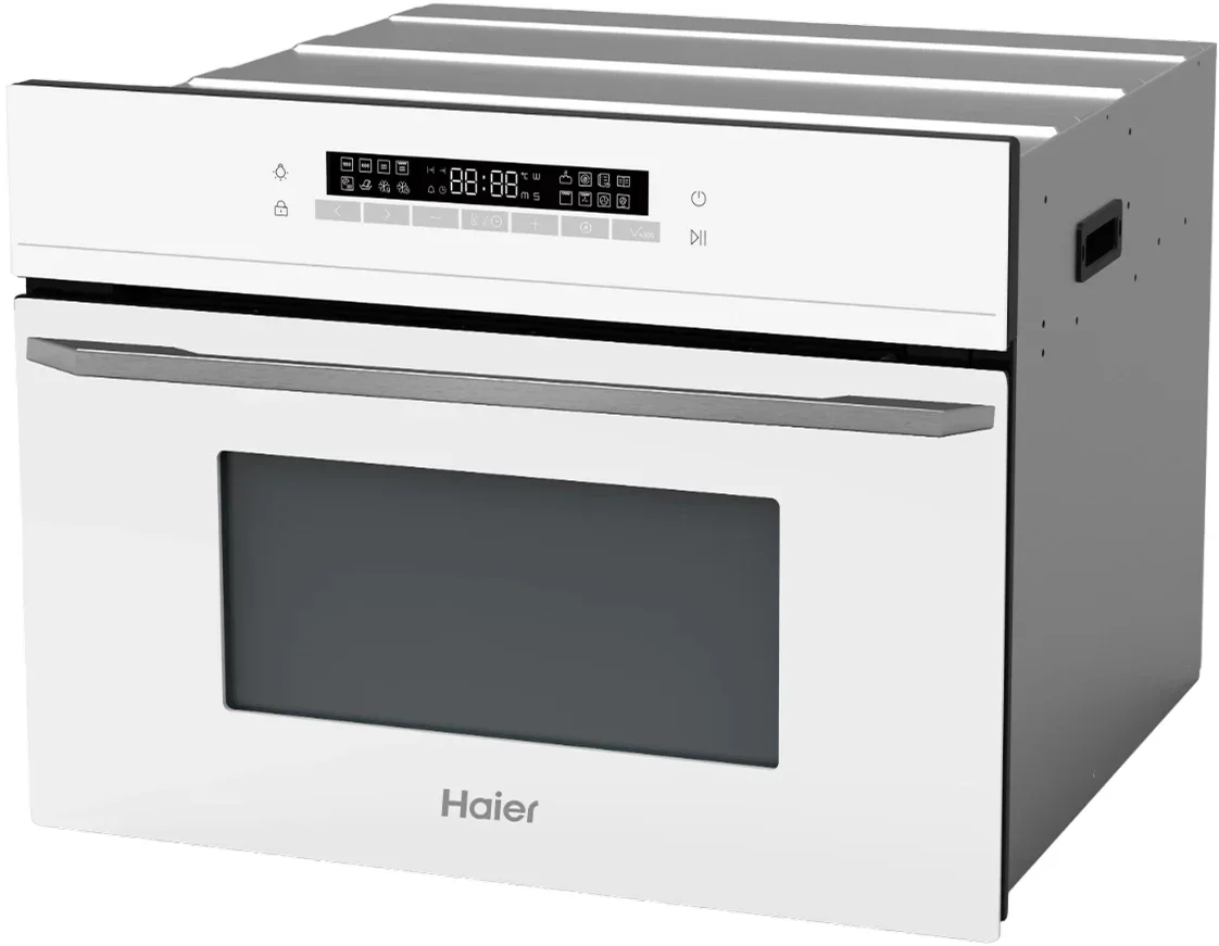 Духовой шкаф с свч Haier В/HMX-BDC399W