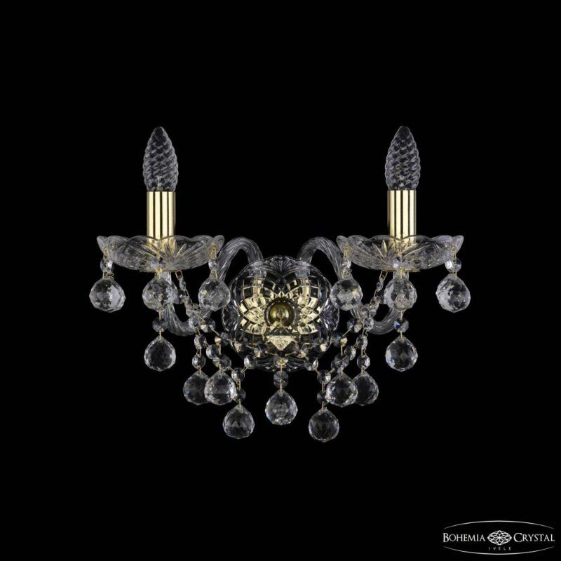 Бра Bohemia Ivele Crystal 1409 1409B/2/160/XL G