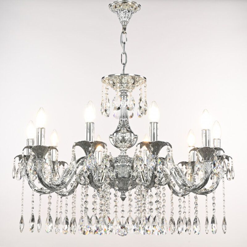 Подвесная люстра Bohemia Ivele Crystal AL7901 AL79101/10/250 A Ni