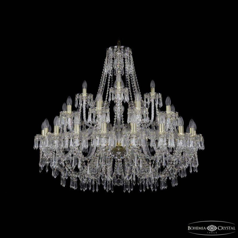 Подвесная люстра Bohemia Ivele Crystal 1403 1403/20+10+5/400 G