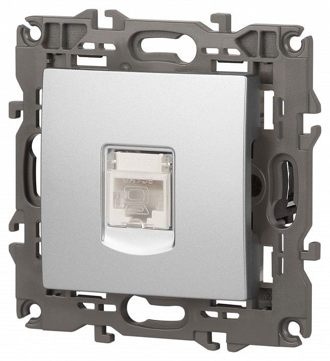 Розетка Ethernet RJ-45 без рамки Эра Эра Elegance 14-3107-03