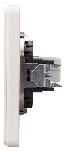 Розетка Ethernet RJ-45 и со шторками, без рамки Kranz ROUND KR-78-0724-1
