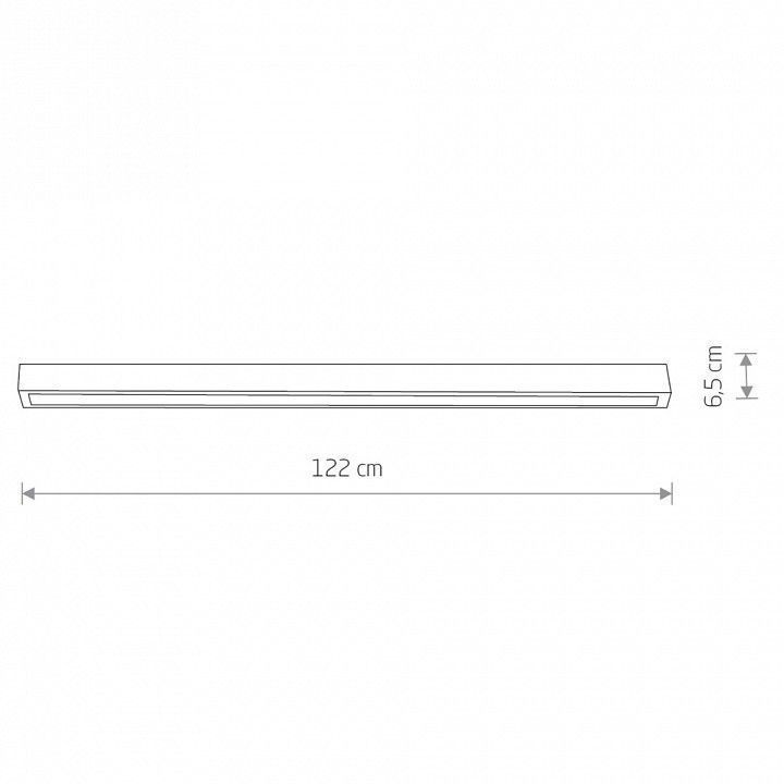 Накладной светильник Nowodvorski Straight Ceiling Led L 7556