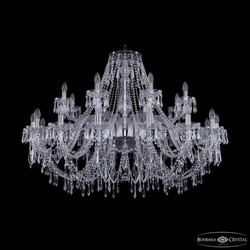 Подвесная люстра Bohemia Ivele Crystal 1403 1403/16+8/460 Ni